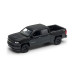Автомодель - Chevrolet Silverado 2017 (перламутрово-белый, черный)