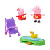 Игровой набор Peppa Figurines серии Моменты с Пеппой – Сестрички на прогулке