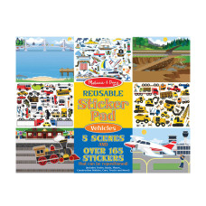 Melissa & Doug: Набір багаторазових наліпок «Транспорт»