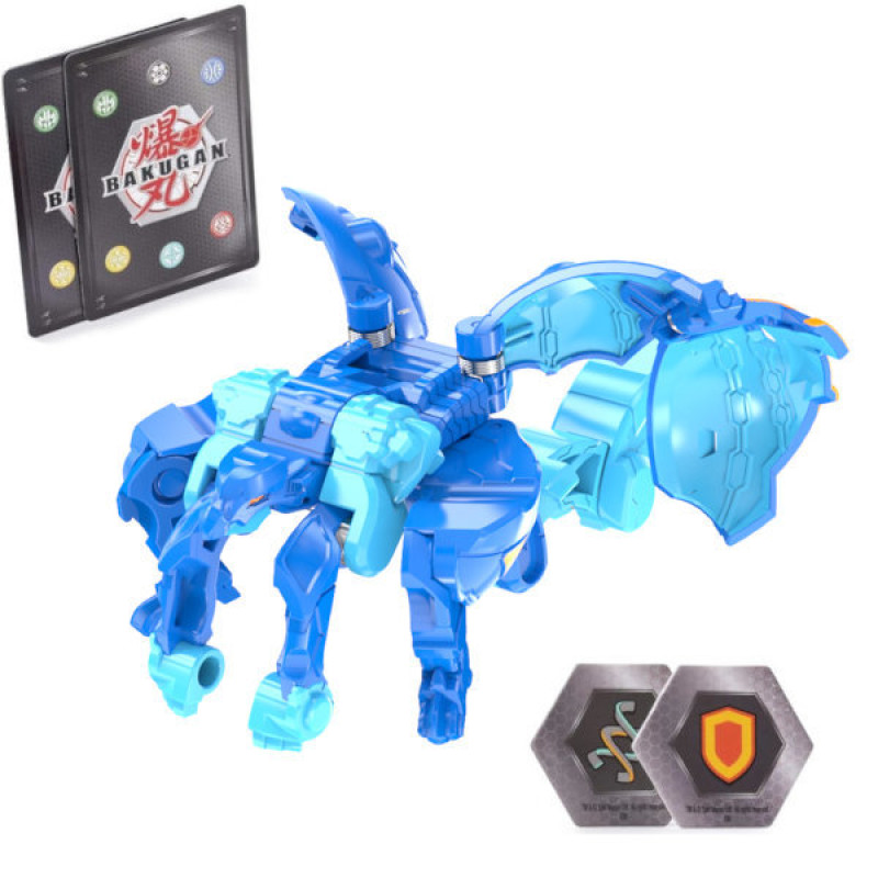 Bakugan Battle Planet Aquos Garganoid Ultra B300, 2 Bakucore, 2 карти