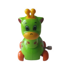 Заводний жирафик Cartoon Giraffe, 9 х 5 х 5 см, зелений