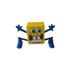 Заводна іграшка SpongeBob зубастик жовто-синя