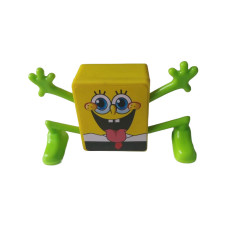 Заводна іграшка SpongeBob з усмішкою жовто-зелена