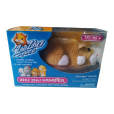 Інтерактивний хом'як Cepia ZhuZhu Pets Mr. Squiggles світло-коричневий