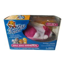 Інтерактивний хом'як Cepia ZhuZhu Pets Jilly рожево-білий