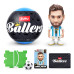 Ballers (Боллерз). FIFA Global (Фіфа Глобал): Фігурка-сюрприз футболіста у капсулі (серія 1)