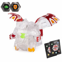 Bakugan Battle Planet Diamond Pyrus Dragonoid Core B200, 2 Bakucore, 2 карти