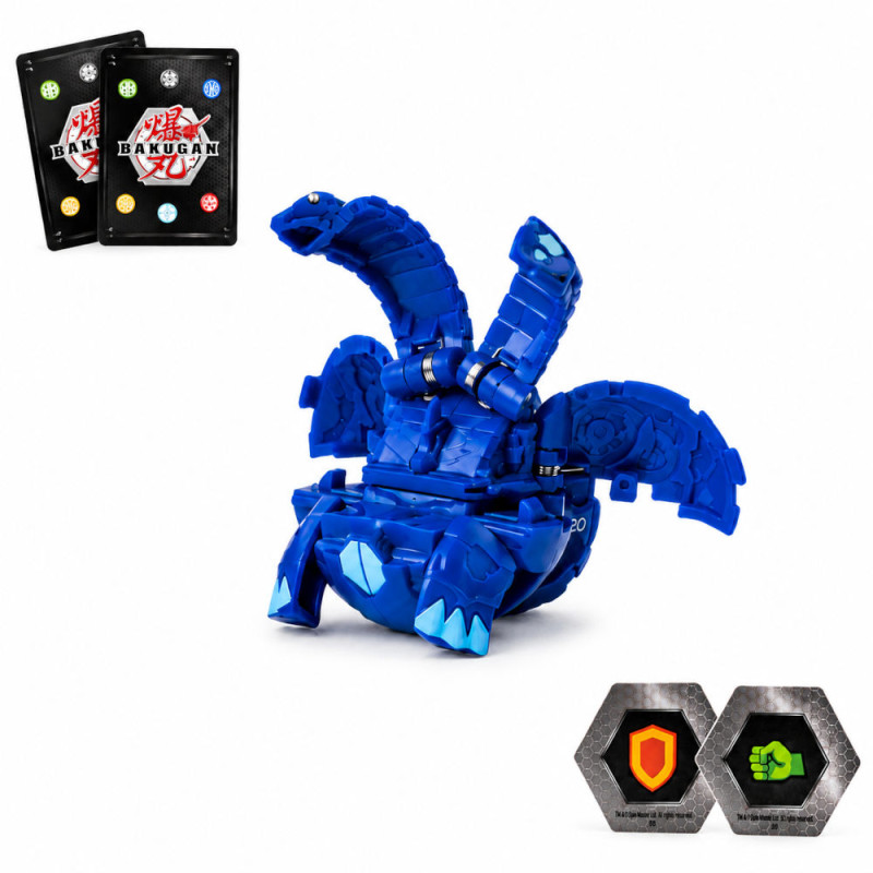 Bakugan Battle Planet Aquos Nillious Core B500, 2 Bakucore, 2 карти