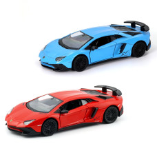 Автомодель - Lamborghini Aventador (красный, синий)