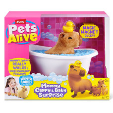 Інтерактивний ігровий набір Pets Alive – Мама капібара з сюрпризом