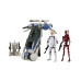 Ігровий набір Hasbro Star Wars Movie Heroes Attack Of The Clones 501st Legion Attack Dropship With Clone Pilot & Battle Droid (A0921/A0918)