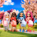 Ігровий набір з ляльками Rainbow High серії Junior High Babysitters — Амая