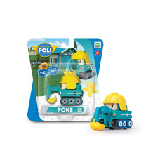 Металева колекційна машинка Робокар Поук Die Cast