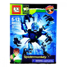 Фігурка-конструктор Бен 10 Spidermonkey Alien Force 20 деталей