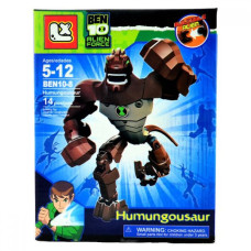 Фігурка-конструктор Бен 10 Humungousaur Alien Force 14 деталей
