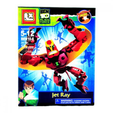Фігурка-конструктор Бен 10 Jet Ray Alien Force 16 деталей
