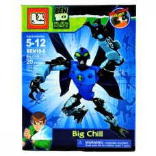 Фігурка-конструктор Бен 10 Big Chill Alien Force 20 деталей