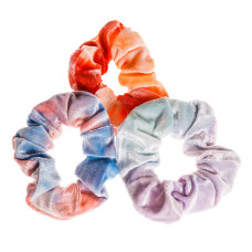Резиночки для волосся Scrunchies Райдужний єдиноріг