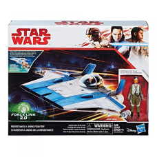 Ігровий набір Hasbro Resistance A-Wing Fighter With Resistance Pilot Tallie Forcelink 2.0 (E1264/E0326)