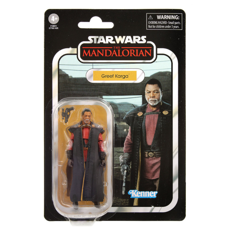 Колекційна екшен-фігурка Hasbro Star Wars The Vintage Collection The Mandalorian Greef Karga VC185 (F1887/E7763)