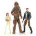 Ігровий набір Hasbro Star Wars The Original Trilogy Collection Commemorative Trilogy DVD Collection Han Solo, Princess Leia And Chewbacca (34524/34522)