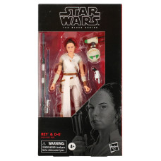 Екшен-фігурка Hasbro Star Wars The Rise Of Skywalker The Black Series Rey & D-O (E4077/E4071)