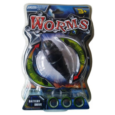 Інтерактивний черв'ячок "Worms" чорний