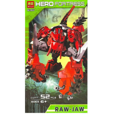 Конструктор Bela Hero Fortress Raw-Jaw, 52 дет.