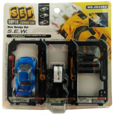 Збірна машинка Sew Super Combat Car синя