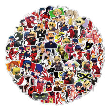 Стікерпак Miraculous — 100 вінілових наліпок