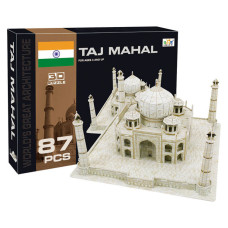 3D Пазл "Тадж-Махал", 87 деталей, розмір 28.4x28.4x28.4 см