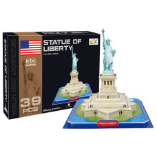 3D Пазл "Статуя Свободи", 39 деталей, розмір 26x26x23 см