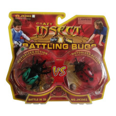 Игровой набор Crazy Insect Battling bugs из 2-х интерактивных наножуков