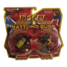 Игровой набор Crazy Insect Battling bugs из 2-х интерактивных наножуков