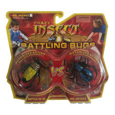 Игровой набор Crazy Insect Battling bugs из 2-х интерактивных наножуков