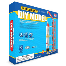 Конструктор металевий Intelligent Diy Model "Космічна ракета", 423 дет.