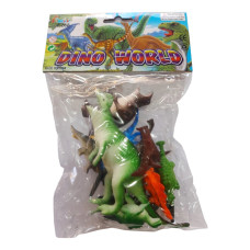 Набір фігурок динозаврів Dino World 10 шт.