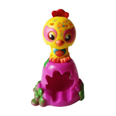 Фігурка Berdine Zoobles Petagonia 4.5 см жовта та будиночок Happitat