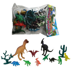 Набор фигурок динозавров Dino World 16 шт.