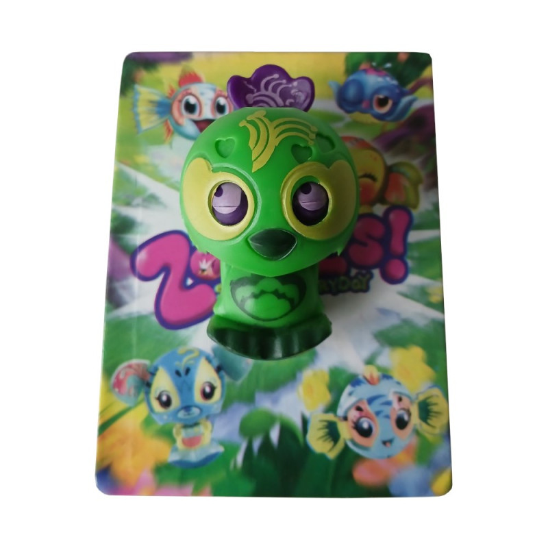 Фігурка Birdadette Zoobles Petagonia 4.5 см зелена