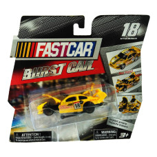 Машинка Nascar Bashers Full Blast Crash Car — #18 Kyle Busch — Me Excellent