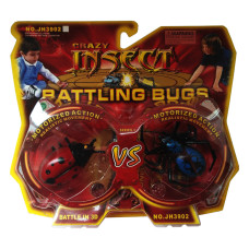Игровой набор Crazy Insect Battling bugs из 2-х интерактивных наножуков