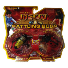 Игровой набор Crazy Insect Battling bugs из 2-х интерактивных наножуков