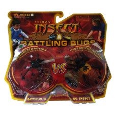 Игровой набор Crazy Insect Battling bugs из 2-х интерактивных наножуков