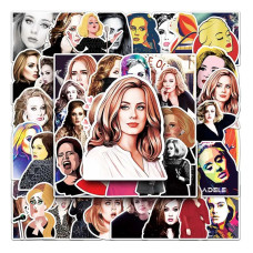 Стікерпак Adele — 50 вінілових наліпок