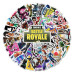 Стикерпак Fortnite — 50 виниловых наклеек