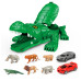 Ігровий набір Animal World Crocodile Catapult: крокодил-катапульта, 2 машинки, 6 фігурок звірів