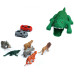 Ігровий набір Animal World Crocodile Catapult: крокодил-катапульта, 2 машинки, 6 фігурок звірів