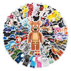Стікерпак Bearbrick — 50 вінілових наліпок
