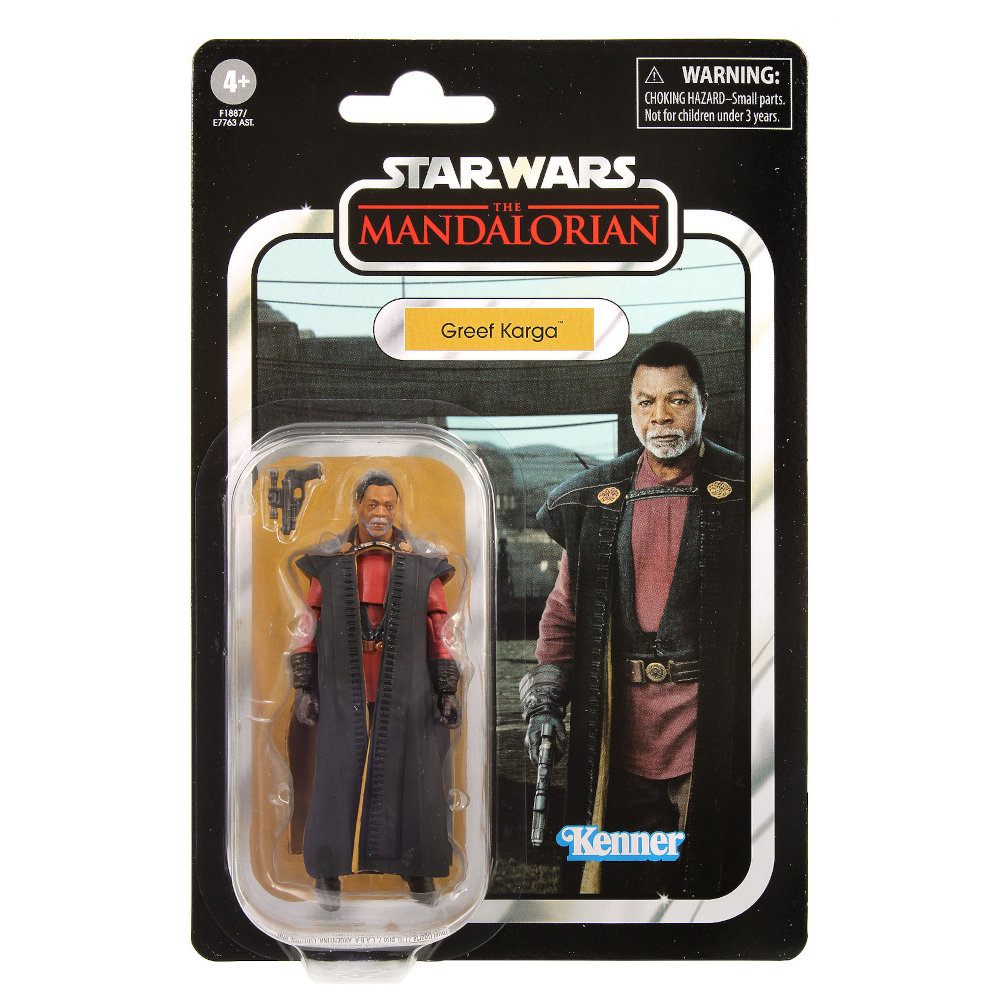 Колекційна екшен-фігурка Hasbro Star Wars The Vintage Collection The Mandalorian Greef Karga VC185 (F1887/E7763)
